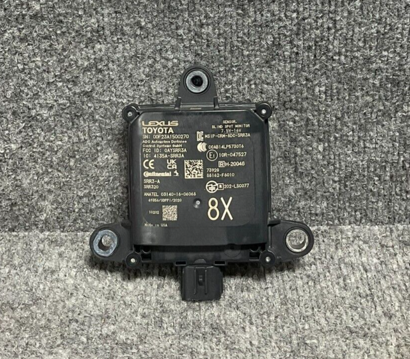 2022-2023-Lexus-NX-BASE-Blind-Spot-Sensor-Radar-Module-88162-F6010-335422877010