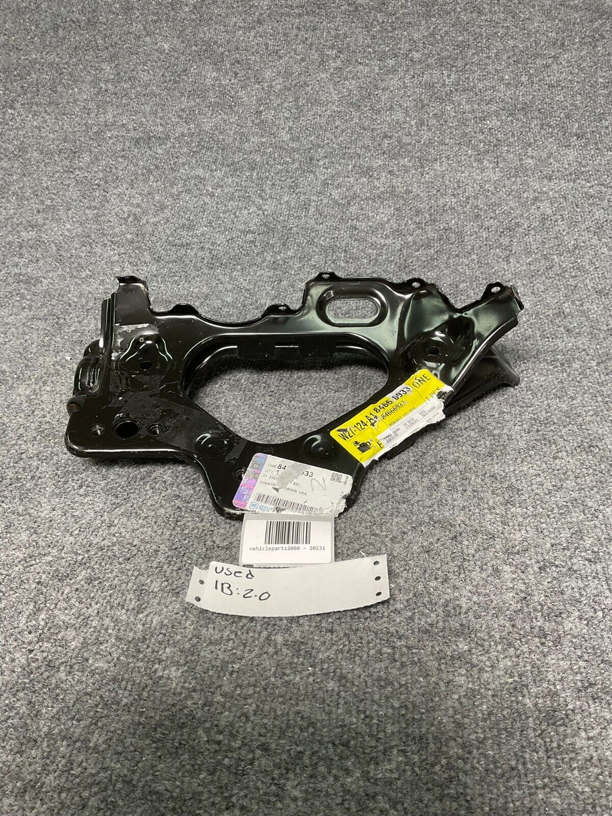 2019-24-Chevrolet-Silverado-1500-Front-Left-Side-Bumper-Fascia-Bracket-84666933-335603106831-2