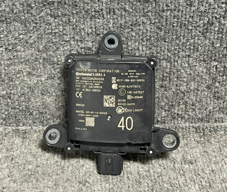 2021-2023-Lexus-ES250-Right-Passenger-Side-Blind-Spot-Monitor-Sensor-88162-06070-335416623041