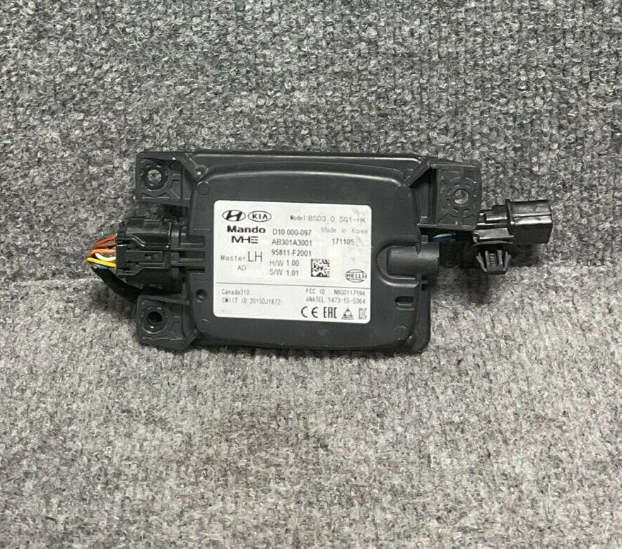 2017-2018-Hyundai-Elantra-Left-Driver-Side-Blind-Spot-Radar-Sensor-95811-F2001-335404588863