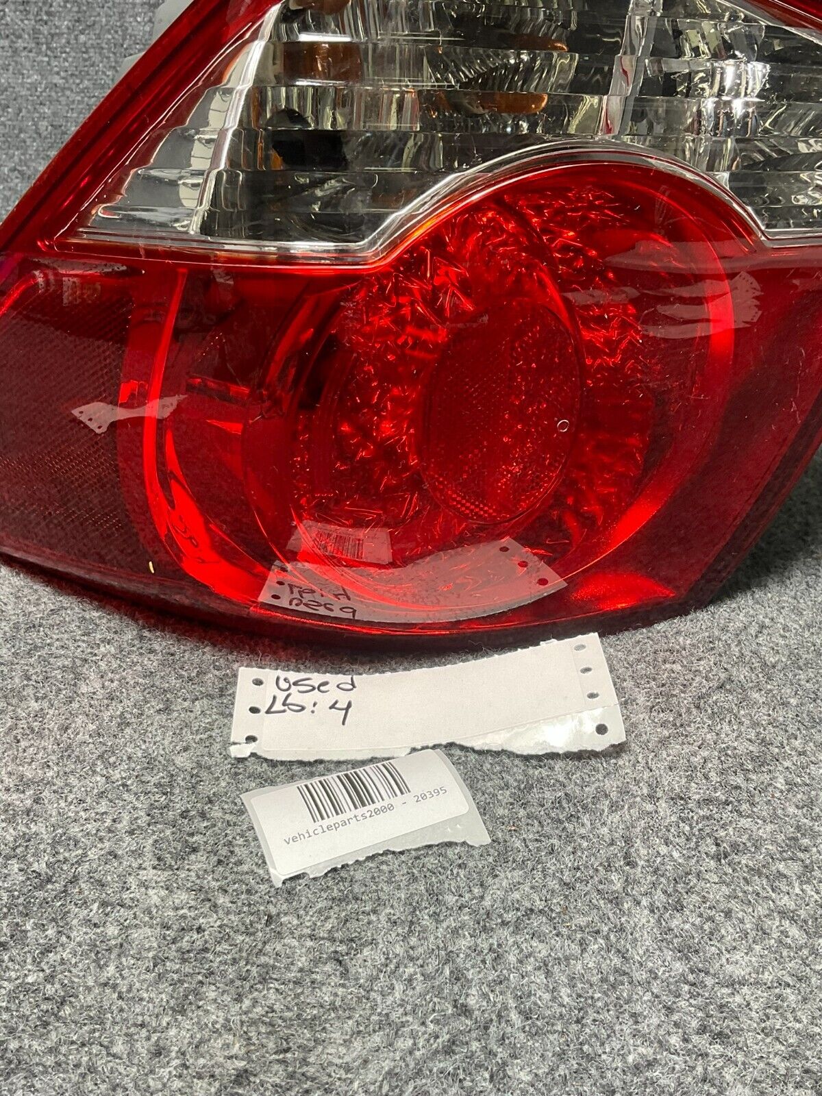 2011-2016-Chevrolet-Cruze-Left-Driver-Rear-Tail-Light-Assembly-30221864-00042155-335603106704-2