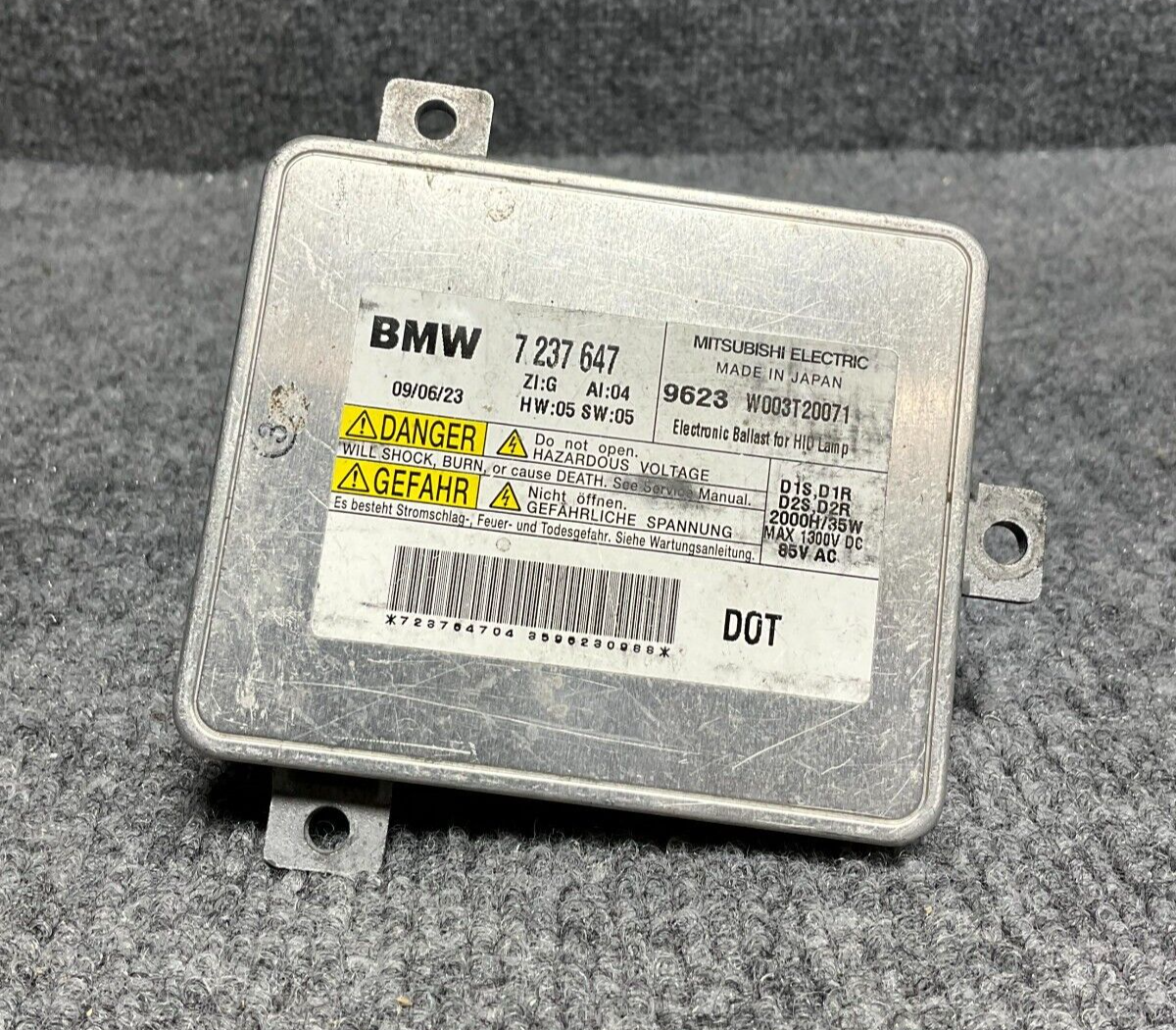 BMW-Headlight-Xenon-HID-Control-Module-Unit-W003T20071-335394158274