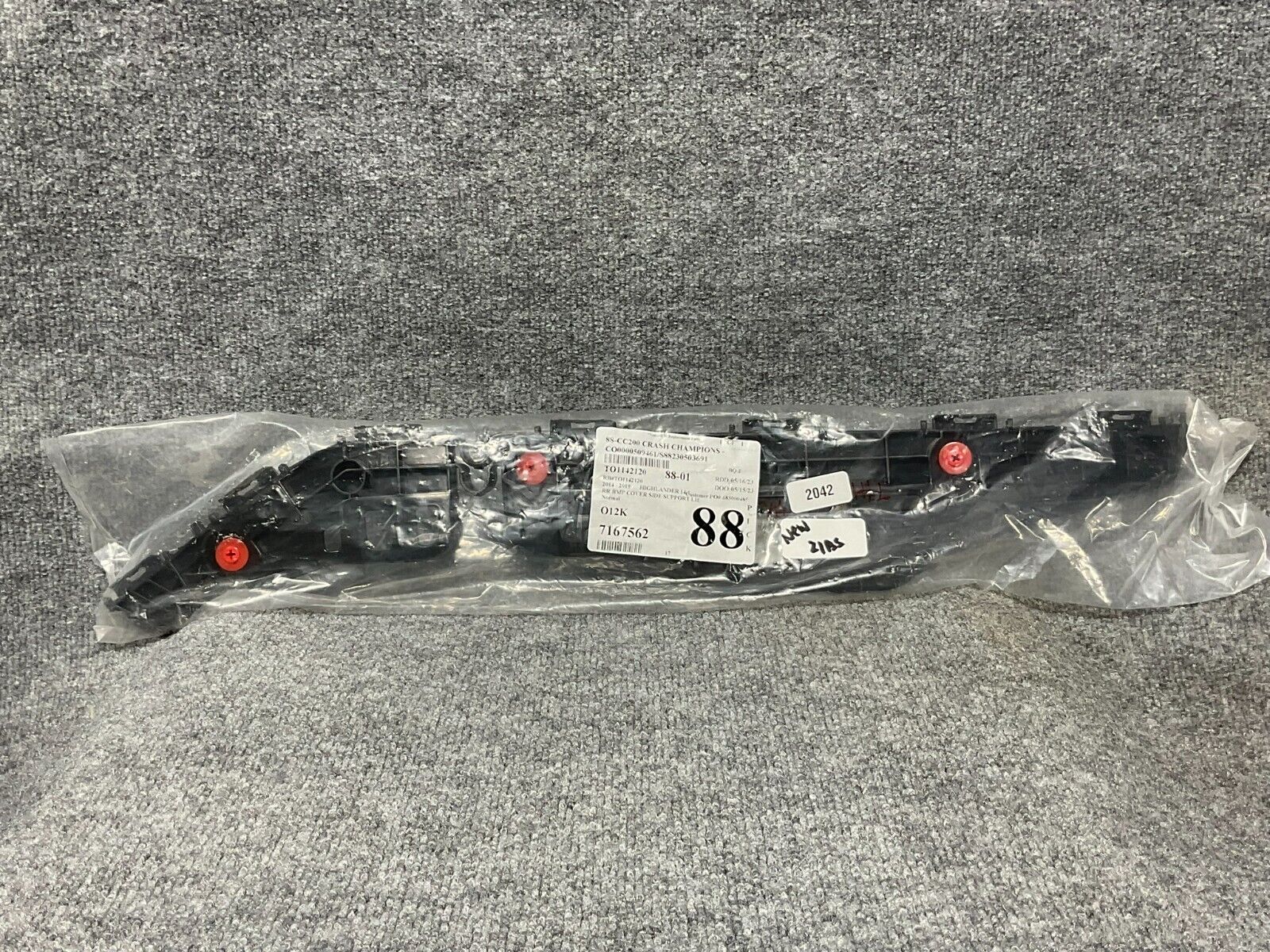 14-19-Toyota-Highlander-Rear-Left-Driver-Side-Bumper-Support-Bracket-TO1142120-335356375105