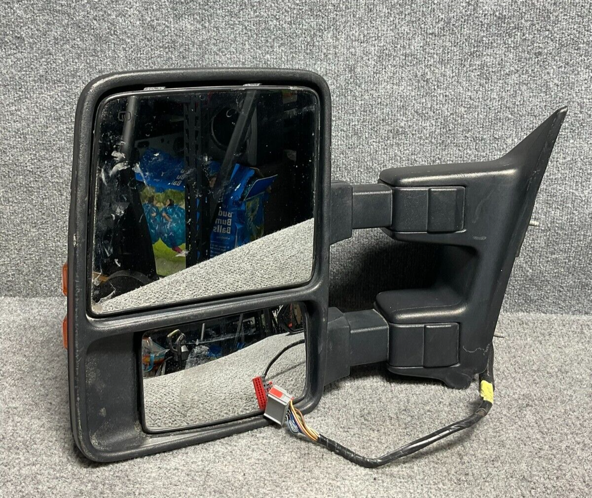 2008-2016-Ford-F250-F350-Front-Driver-Left-Side-View-Door-Mirror-9C3417683-335453614795