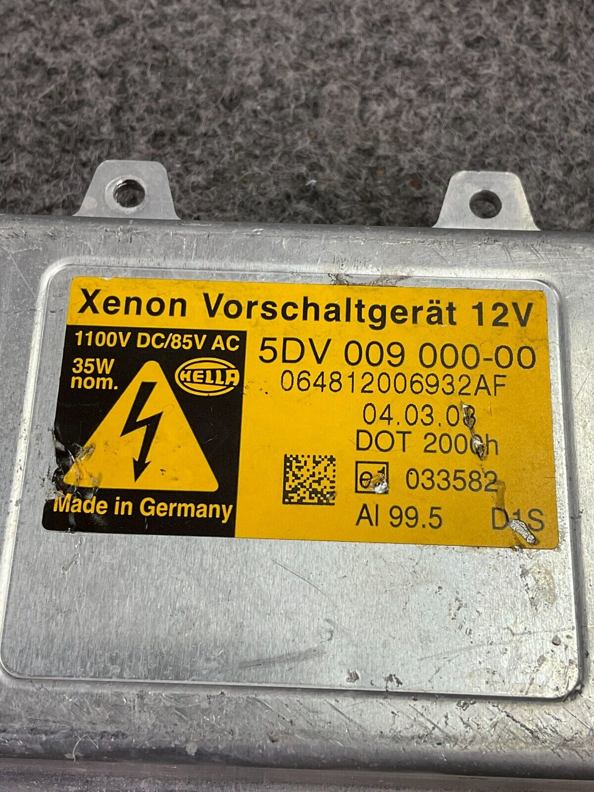 08-10-BMW-528i-535i-Xenon-Headlight-Control-Ballast-Module-Unit-5DV009000-00-335610168786-3