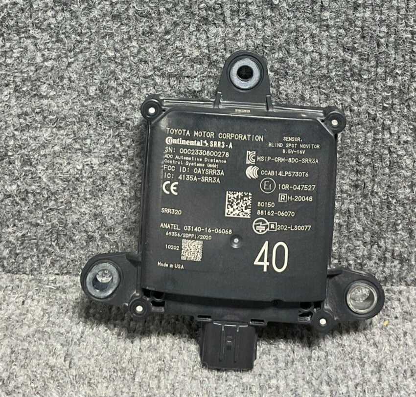 2021-2023-Lexus-ES250-Rear-Right-Side-Blind-Spot-Monitor-Sensor-88162-06070-335491300766