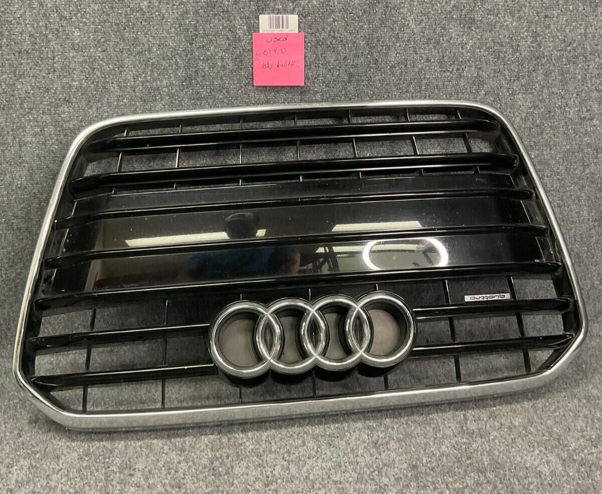 16-18-Audi-A6-Front-Center-Bumper-Radiator-Grille-W-Grille-Emblem-4G0853037-335451224798