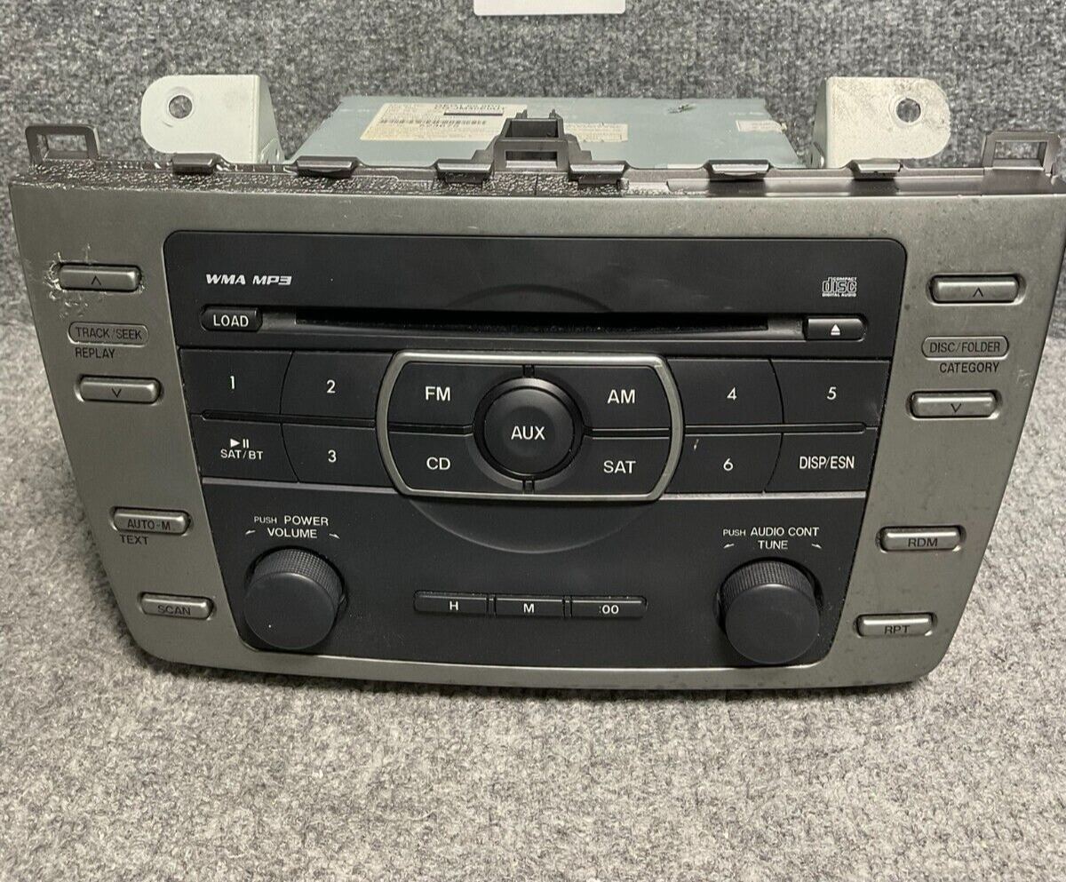 11-13-Mazda-6-Stereo-WMA-MP3-CD-Player-AM-FM-Audio-Radio-Module-Unit-GEG1669R0-335424518309