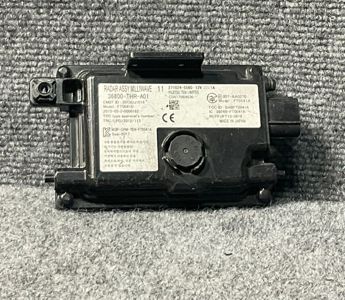 2018-2020-Honda-Odyssey-Cruise-Radar-Distance-Sensor-Unit-36800-THR-A01-335356375119